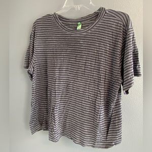 Honeydew striped pajama set